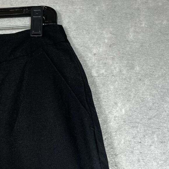 Loft Pants Womens Size 8 Black Skinny Rayon Blended Pockets Business Pockets - Picture 3 of 12